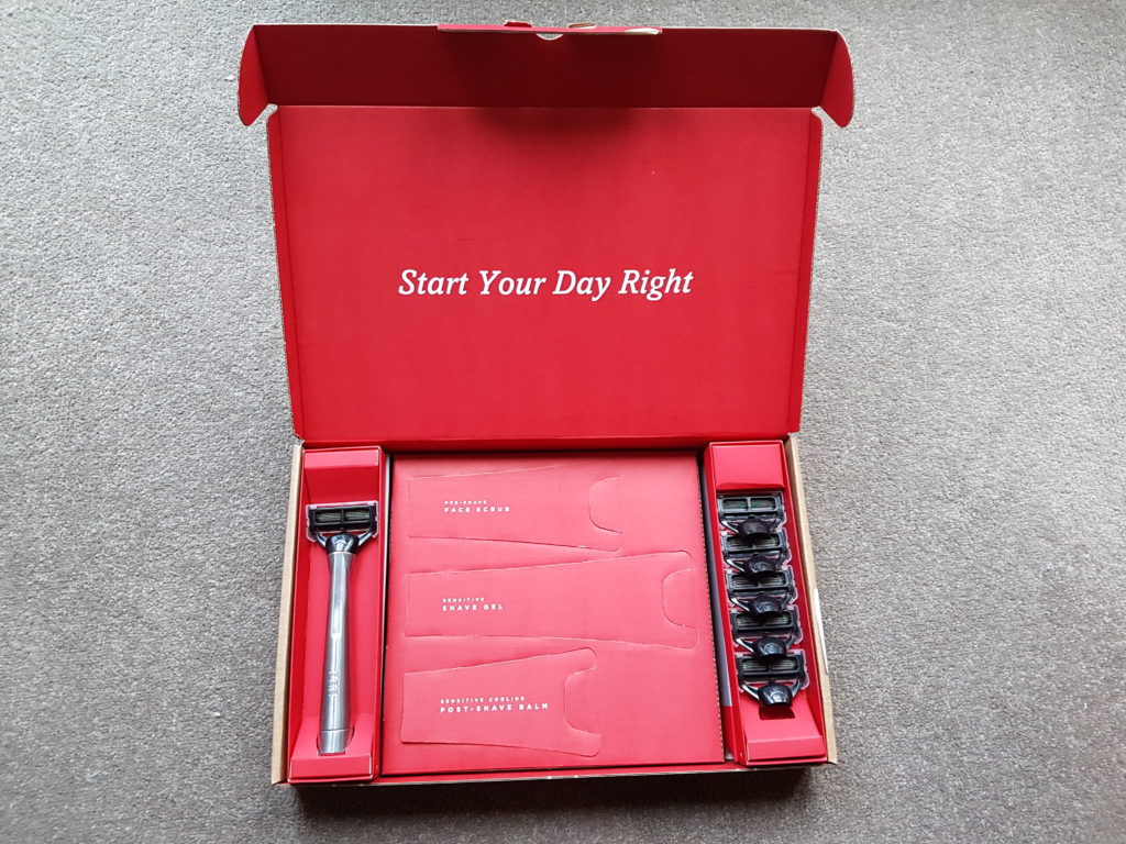 Cornerstone Box - Razor Handle and Blades